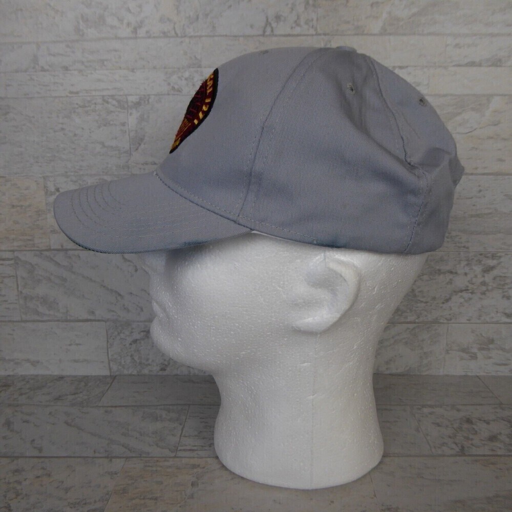 Vintage Laborers Union Local 1271 Wyoming Gray USA Made Trucker Hat Snapback - Picture 3 of 9